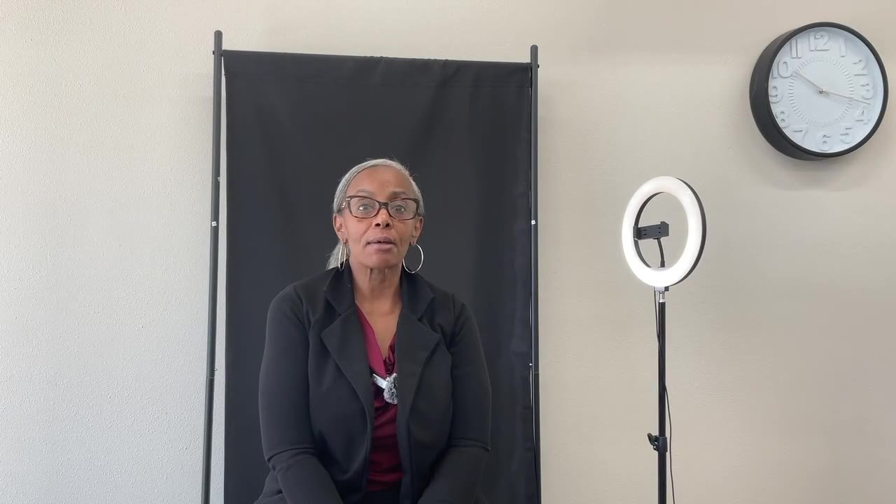 Latarta, a caregiver, in a short video introduction